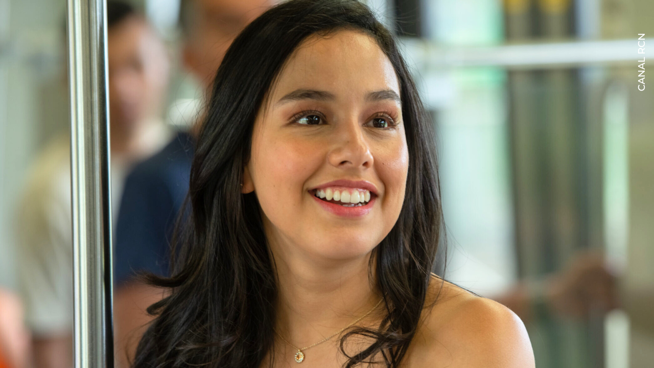 ana maria estupiñan con su bebe
