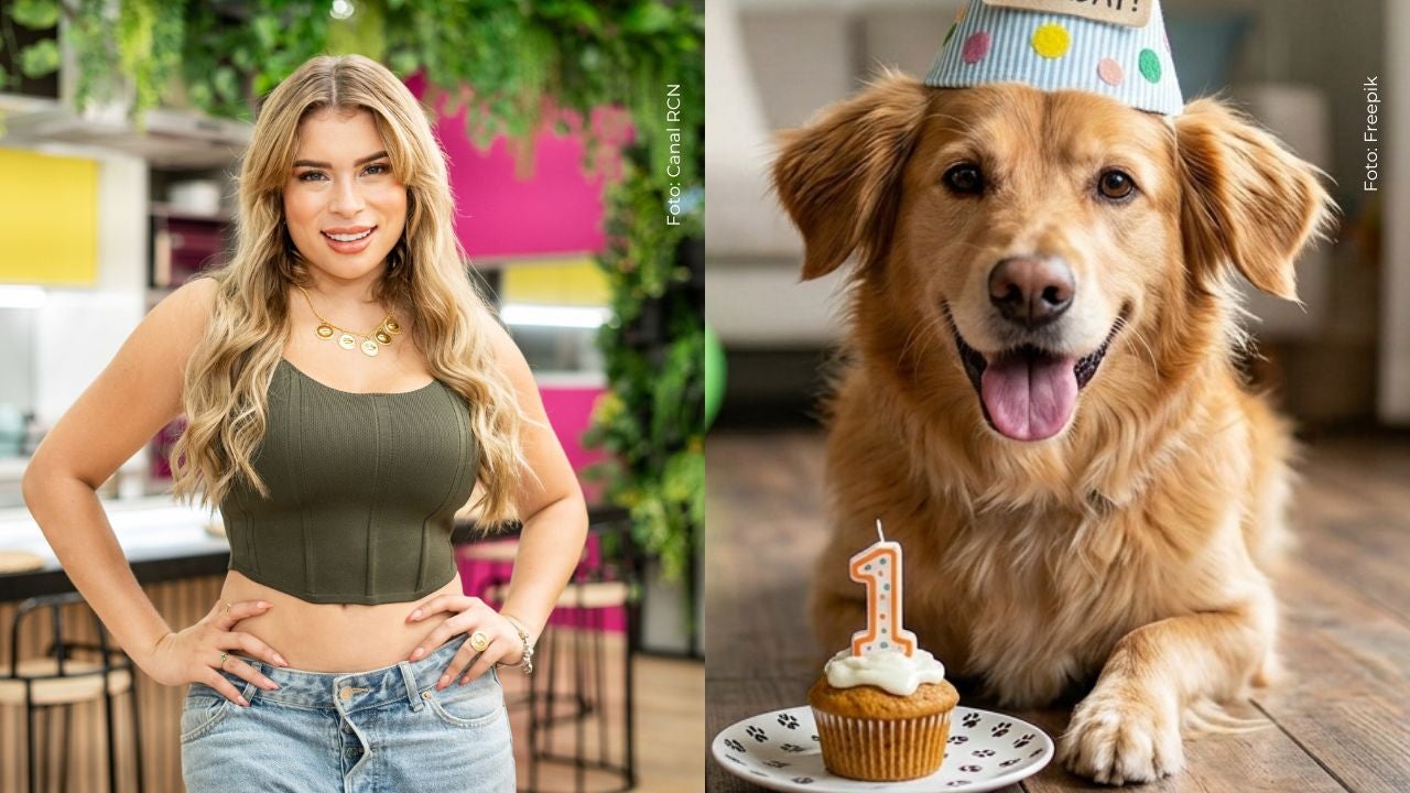 Ornella Sierra le celebró el cumpleaños a su perro.