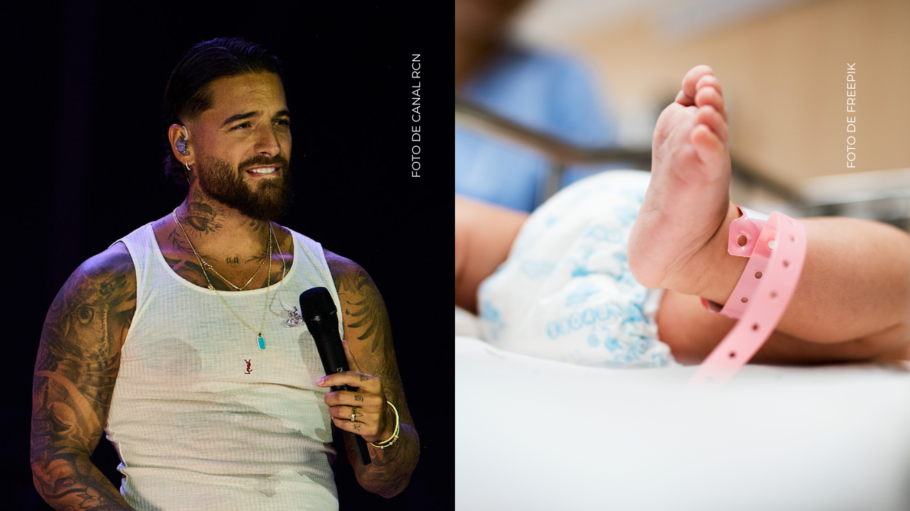 Maluma contó que su segundo hijo está por nacer