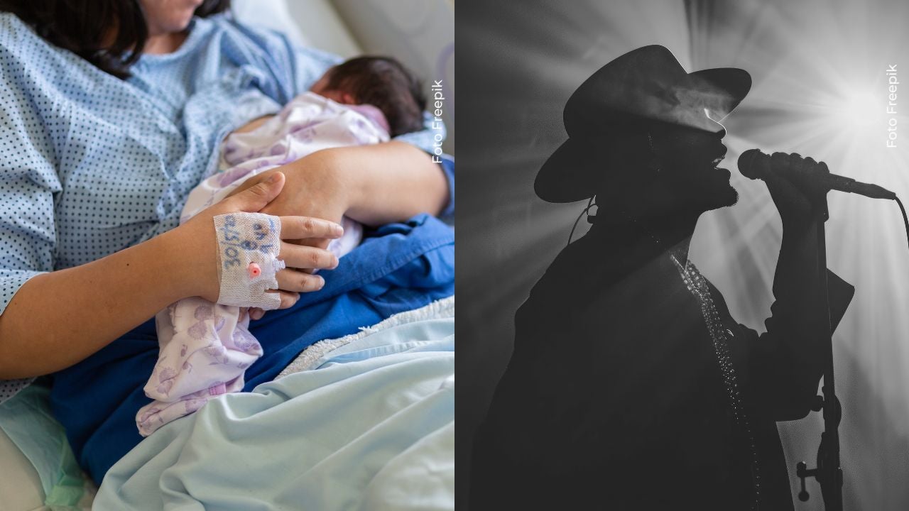 El cantante Yeison Majé anunció el nacimiento de su hijo