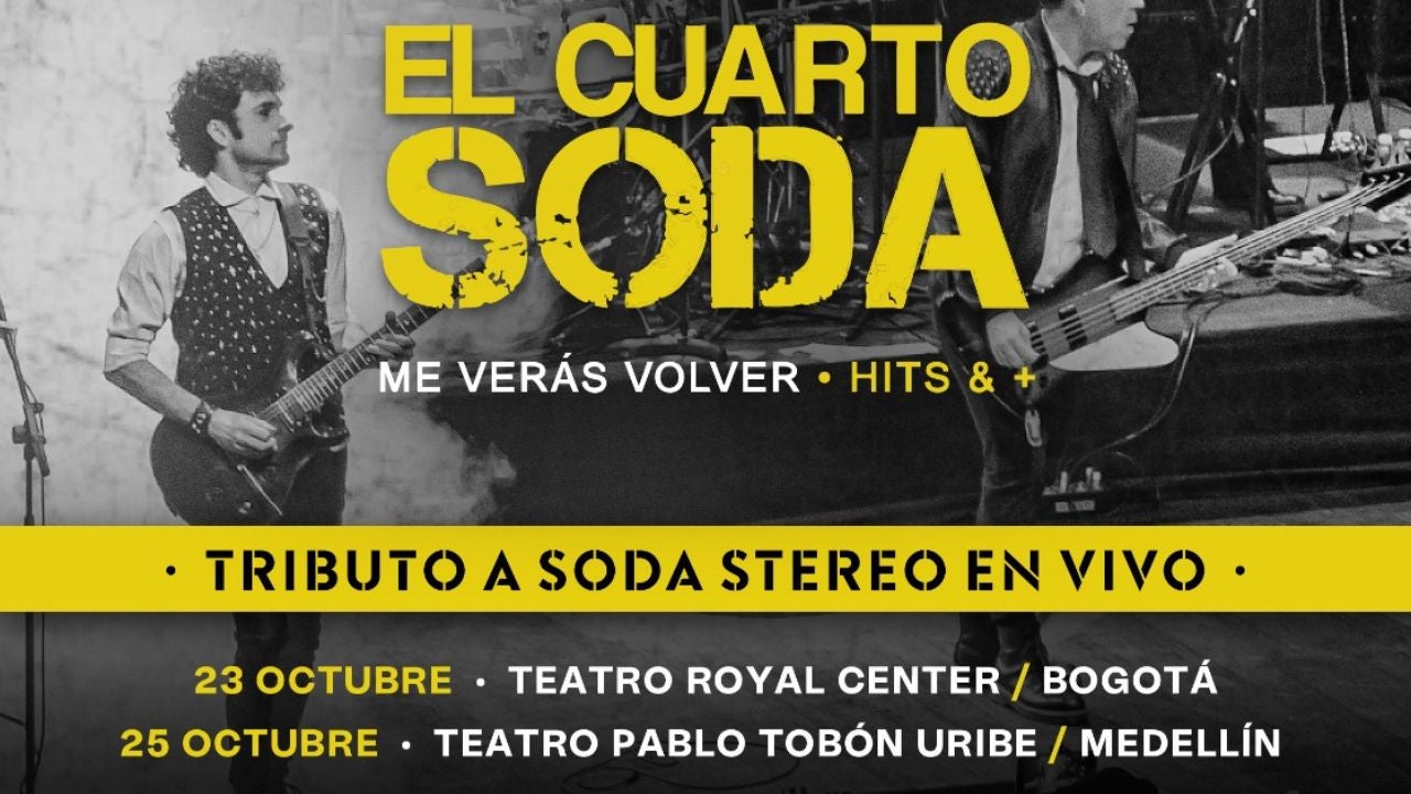 Presentaciones en Colombia de El Cuarto Soda