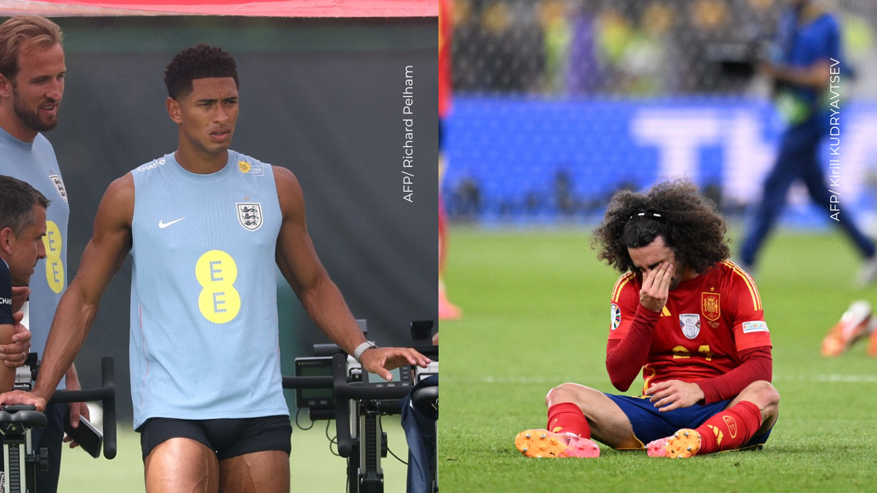 Jude Bellingham y Marc Cucurella tuvieron que intervenir en un enfrentamiento