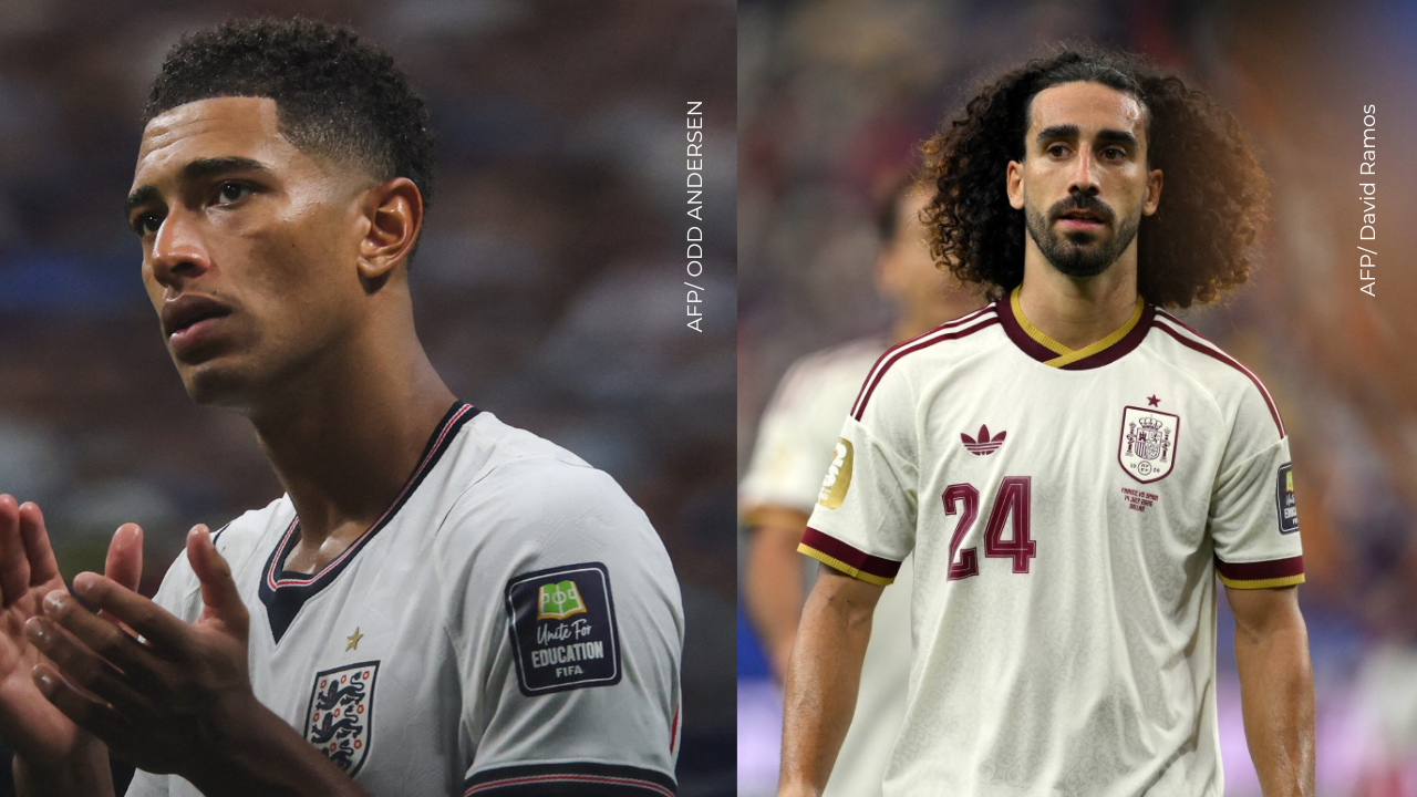 Jude Bellingham y Marc Cucurella quedaron envueltos en fuerte enfrentamiento