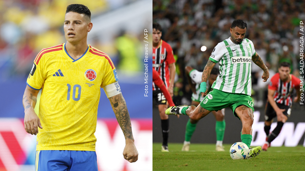 James Rodríguez y Atlético Nacional: famosos reaccionaron al posible regreso del futbolista