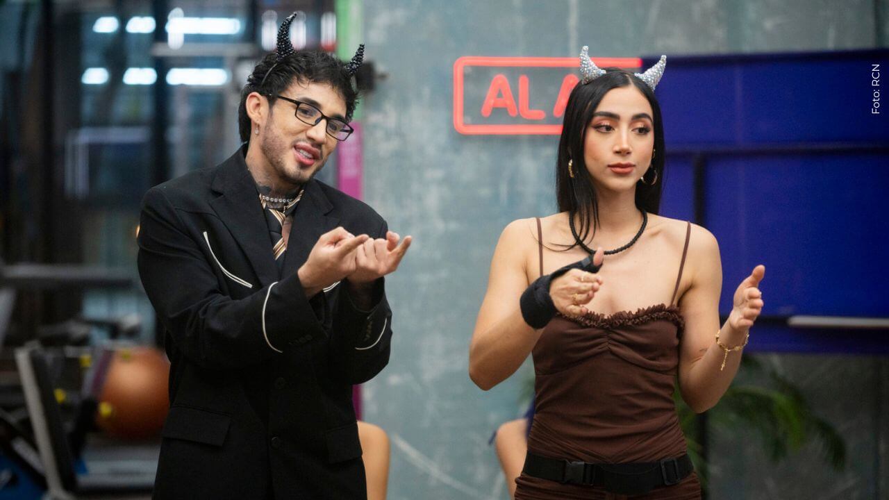 Beba y Valentino Lázaro se hicieron amigos en La casa de los famosos Colombia 3.