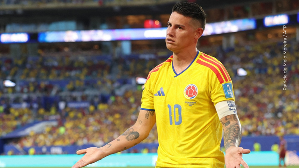 Así le iría a James Rodríguez cuando empiece a jugar en el Atlético Nacional, según la IA
