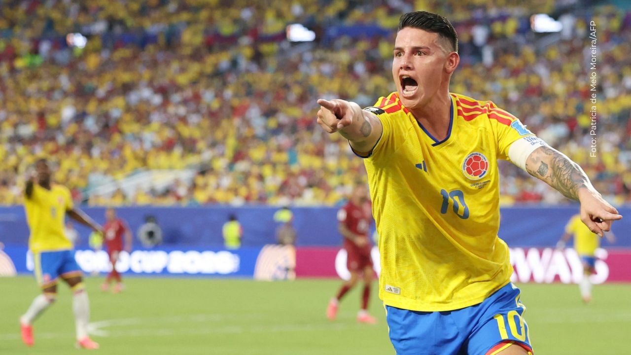 James Rodríguez llegó al fútbol colombiano.