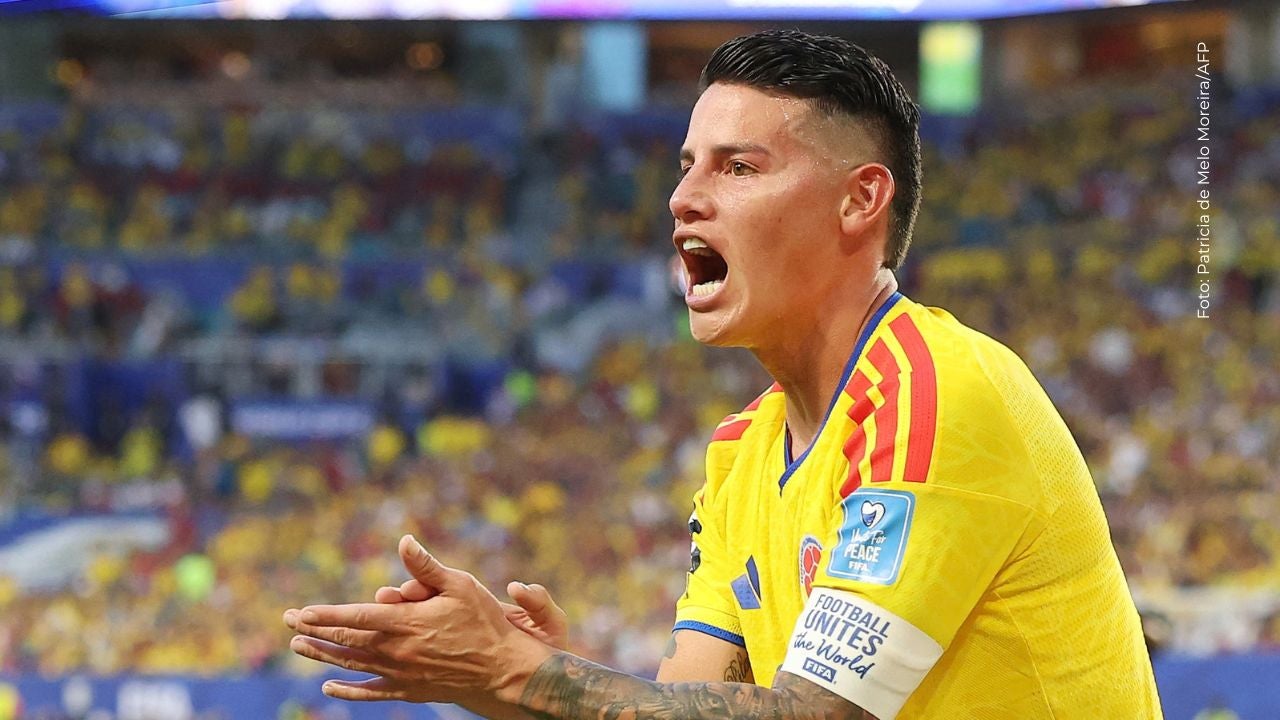 James Rodríguez ha pasado por 13 clubes.