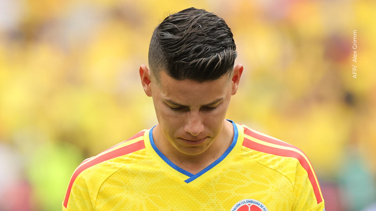 James Rodríguez le dice adiós a la Tricolor