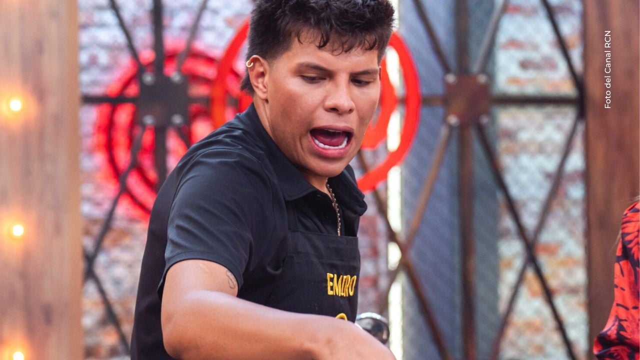 Emiro Navarro tras accidente en MasterChef Celebrity