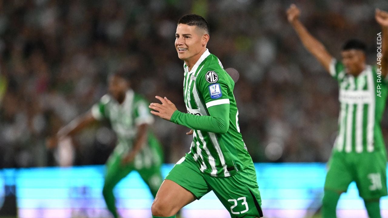 James Rodríguez debutó con Atlético Nacional