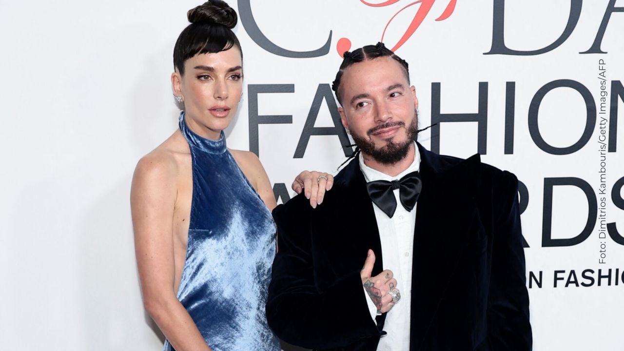 Valentina Ferrer y J Balvin asisten a los premios CFDA 2024