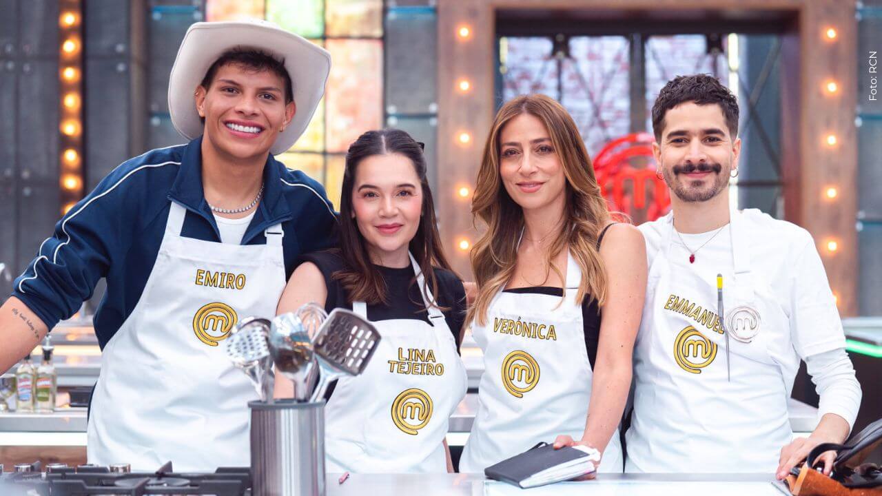 Emiro Navarro y Lina Tejeiro fueron compañeros en MasterChef Celebrity.