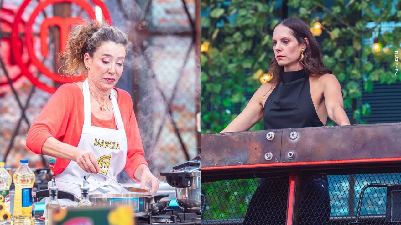 Marcela Carvajal se frustró al ver que Julieta Piñeres no pudo seguir la preparación que había hecho.