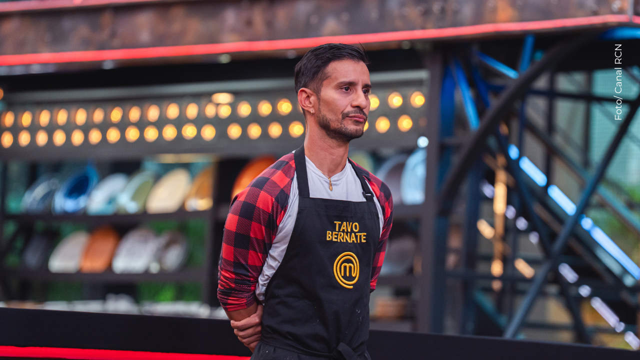 Tavo Bernate dijo adiós a MasterChef Celebrity