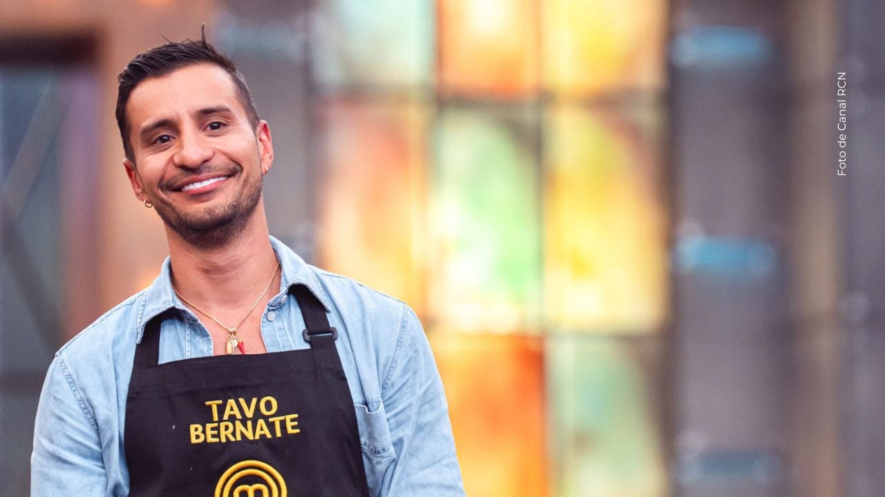 Tavo Bernate habló de su experiencia en MasterChef Celebrity Colombia.