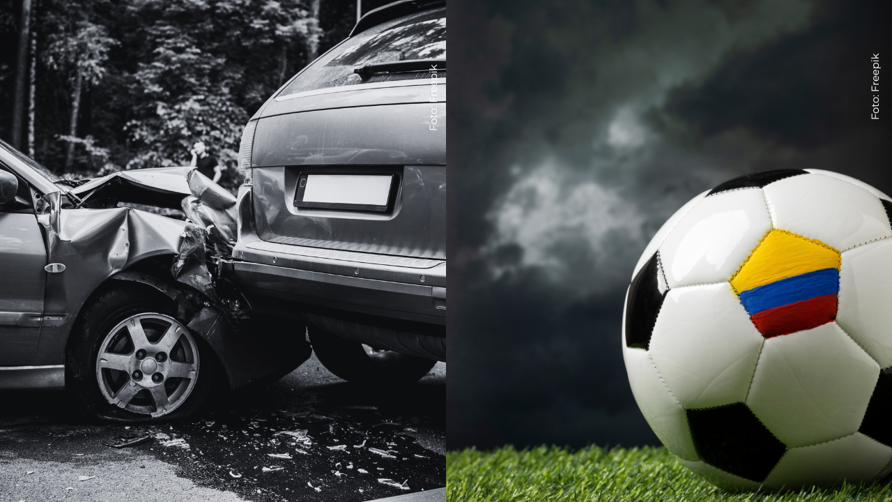 Falleció joven futbolista colombiano por un trágico accidente de tránsito: así se confirmó