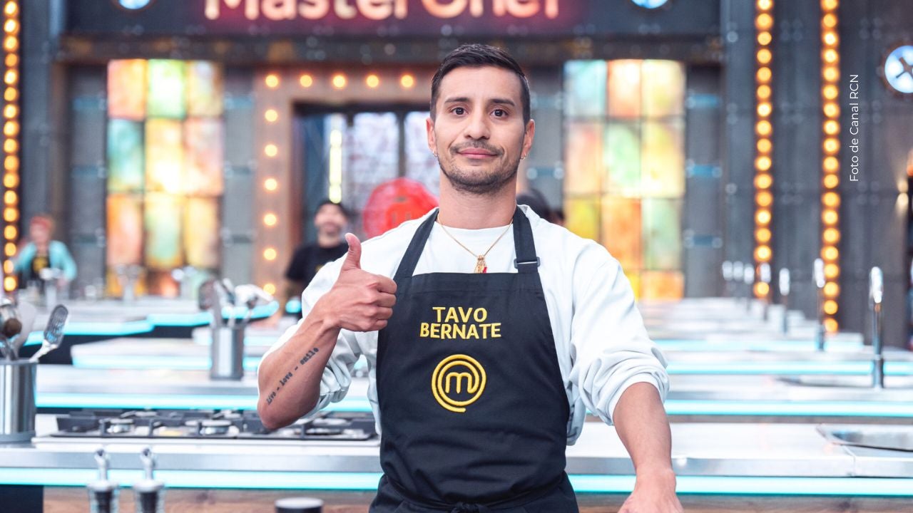 Tavo Bernate quedó eliminado de MasterChef Celebrity Colombia. 