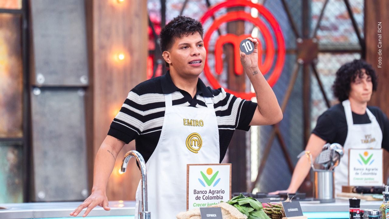 Emiro Navarro aseguró su cupo una semana más en MasterChef Celebrity. 