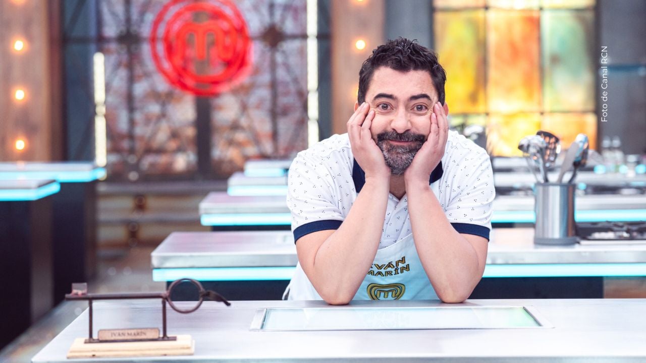 Iván Marín estuvo en MasterChef Celebrity Colombia 2026.