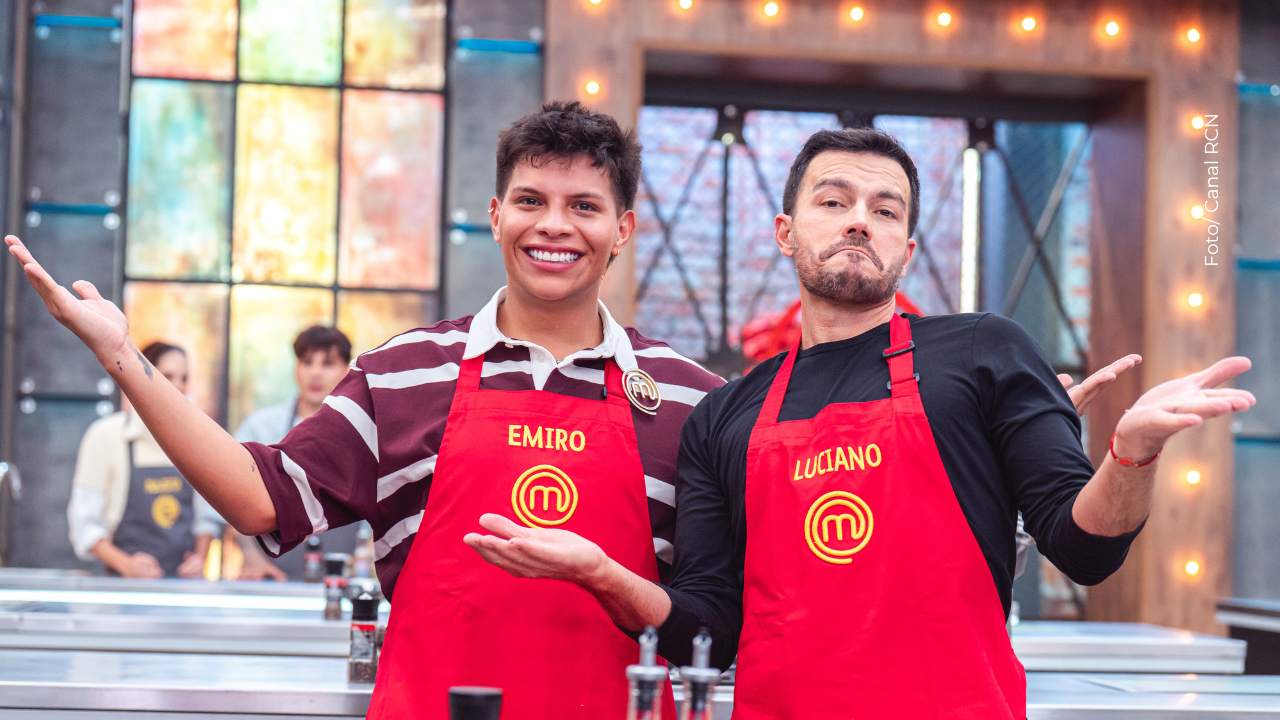 Luciano y Emiro causaron revuelo en MasterChef Celebrity al hablar de su hijo