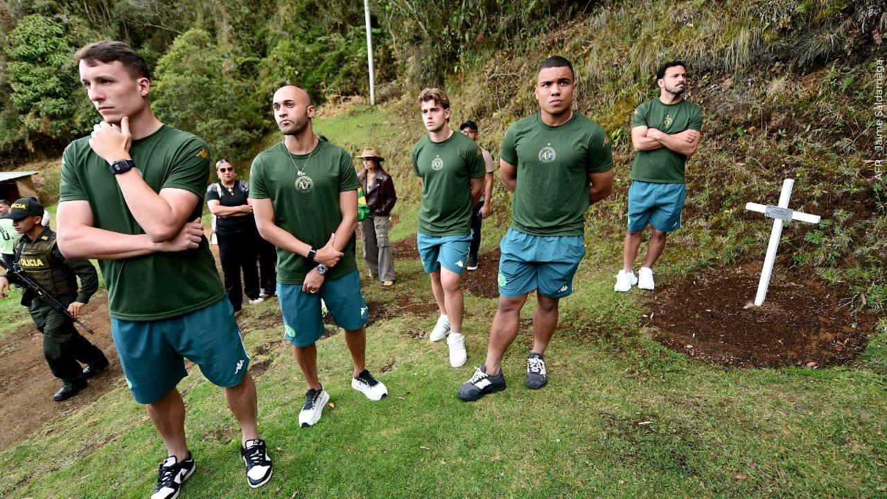 El avión del Chapecoense se accidentó en una vereda de La Unión, Antioquia.