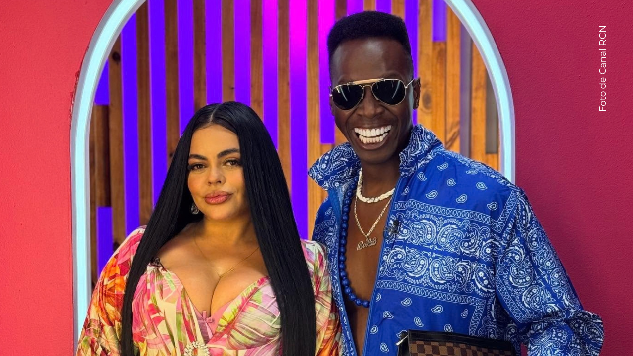 Koral Costa y Omar Murillo en Buen día Colombia.