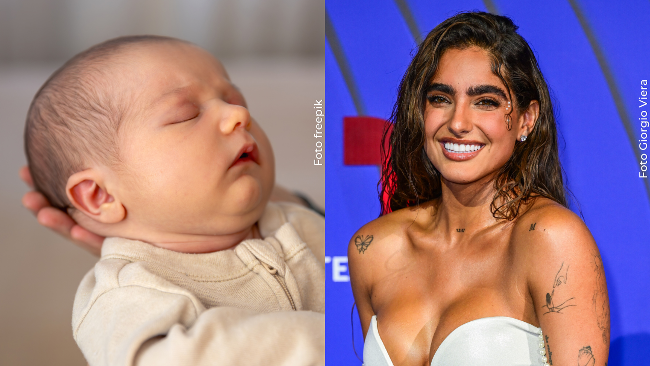 Isabella Ladera mostró parte del rostro de su bebé Koa y sus seguidores encontraron un parecido