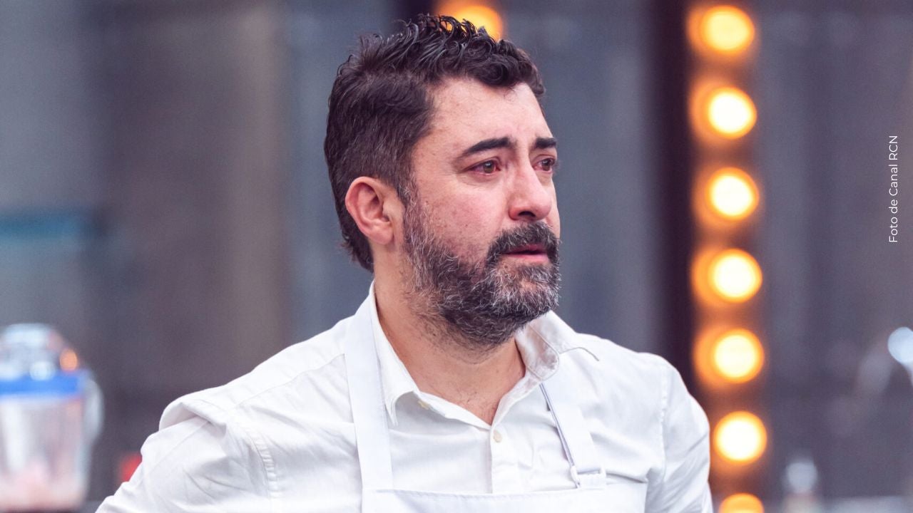 Iván Marín sorprendió a los seguidores de MasterChef Celebrity.