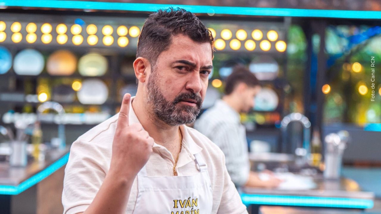 Iván Marín habló de su experiencia en MasterChef Celebrity.