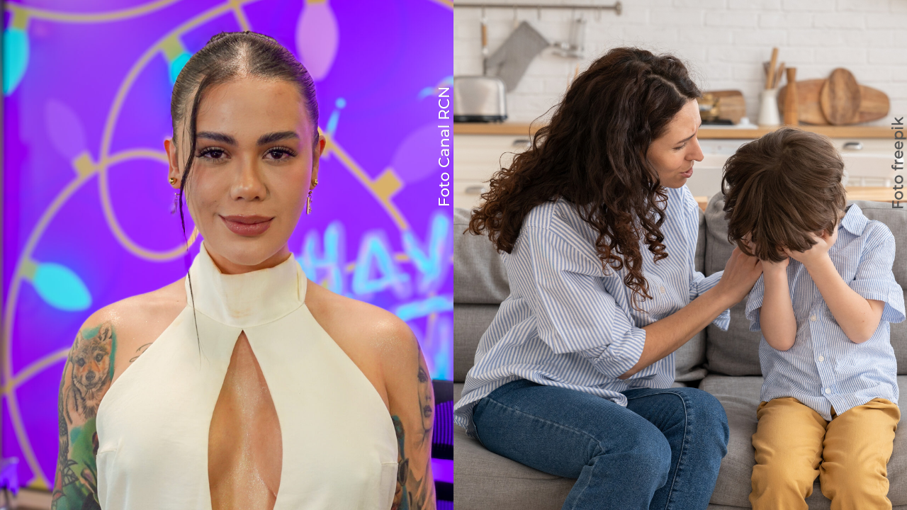 Cintia Cossio reaccionó al video de su hijo sobre la “moza” de su papá