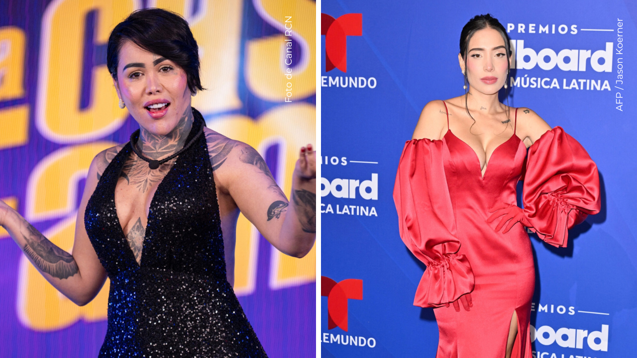 Yina Calderón en La casa de los famosos Colombia - Luisa Fernanda W en la alfombra roja de los Billboard.