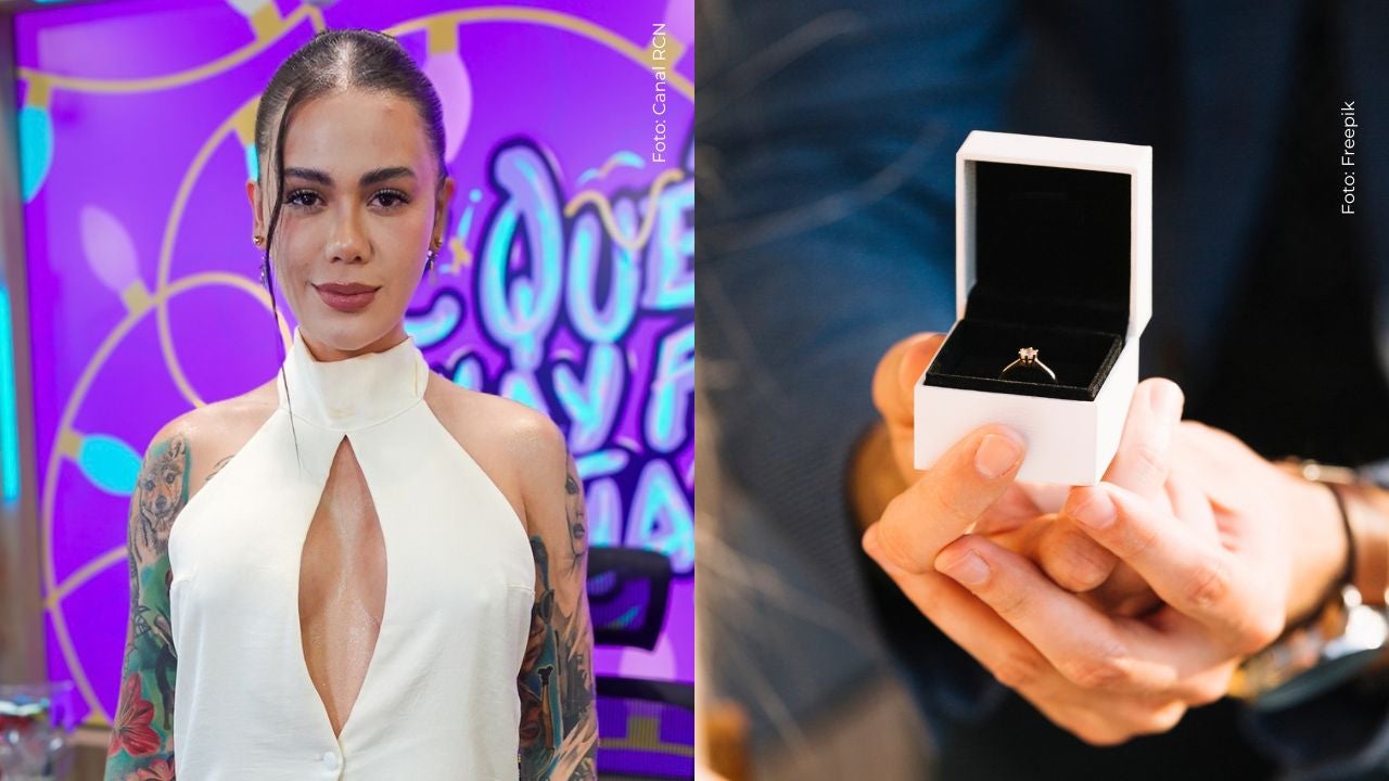 Cintia Cossio recibió propuesta de matrimonio.