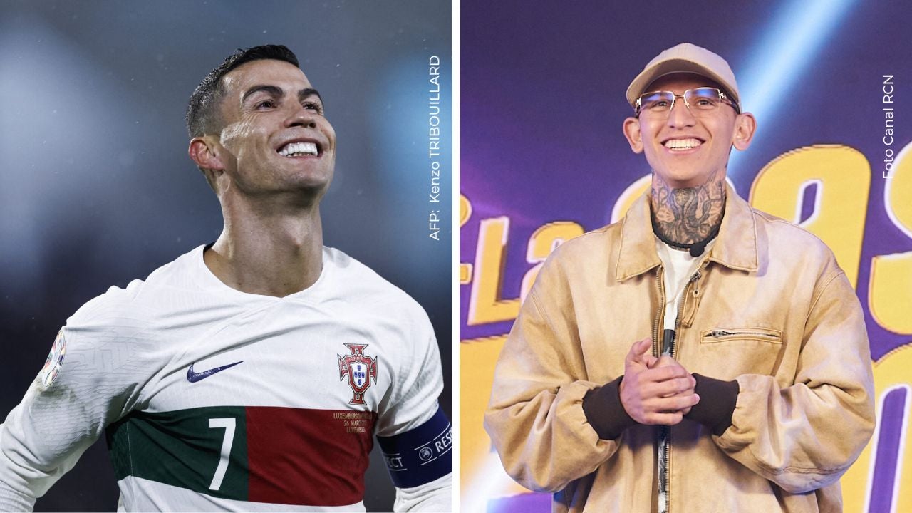 La Liendra y su beso soñado a Cristiano Ronaldo