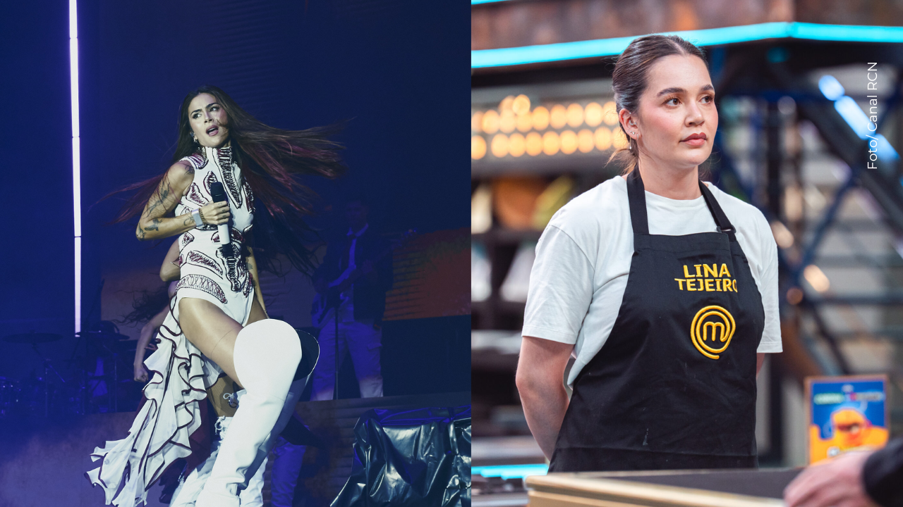 Greeicy reaccionó a las fotos de Lina Tejeiro con Gael
