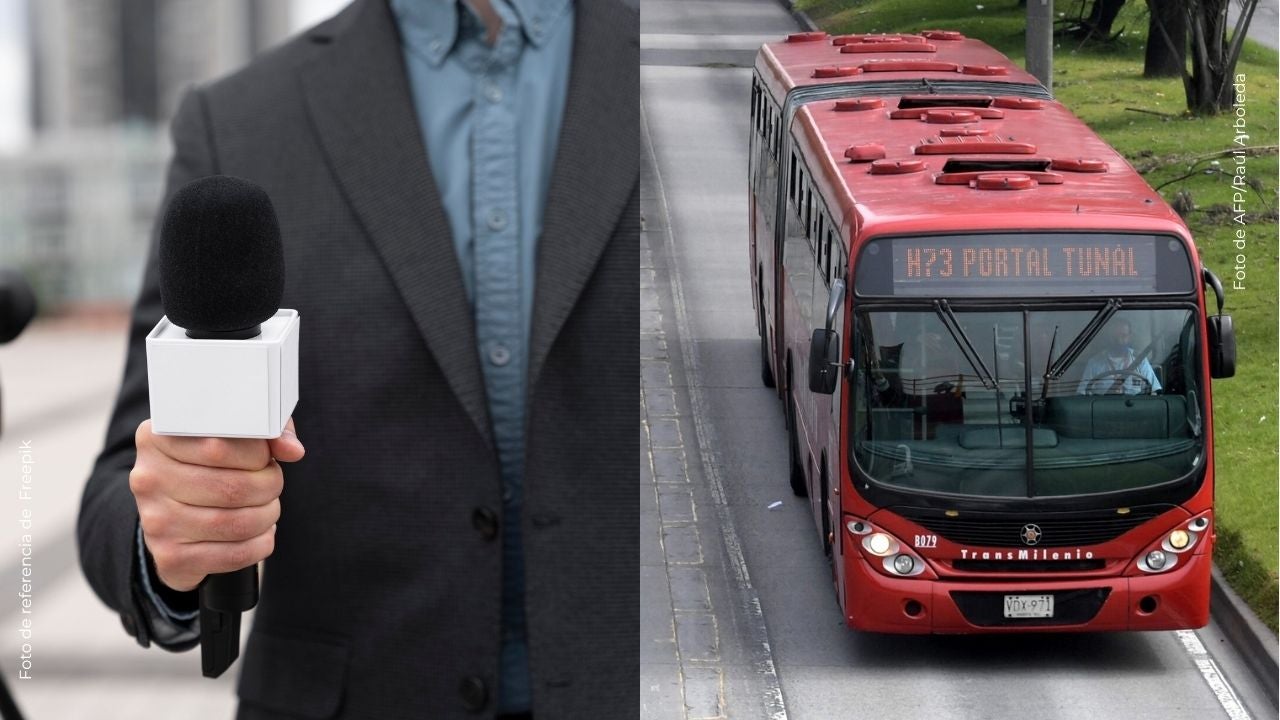 Carlos Calero reveló daños en su vehículo tras incidente con un TransMilenio