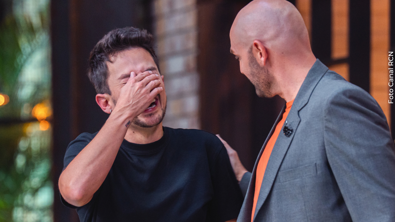 Sebastián Vega regresó a MasterChef Celebrity: así reaccionó al conocer que había ganado