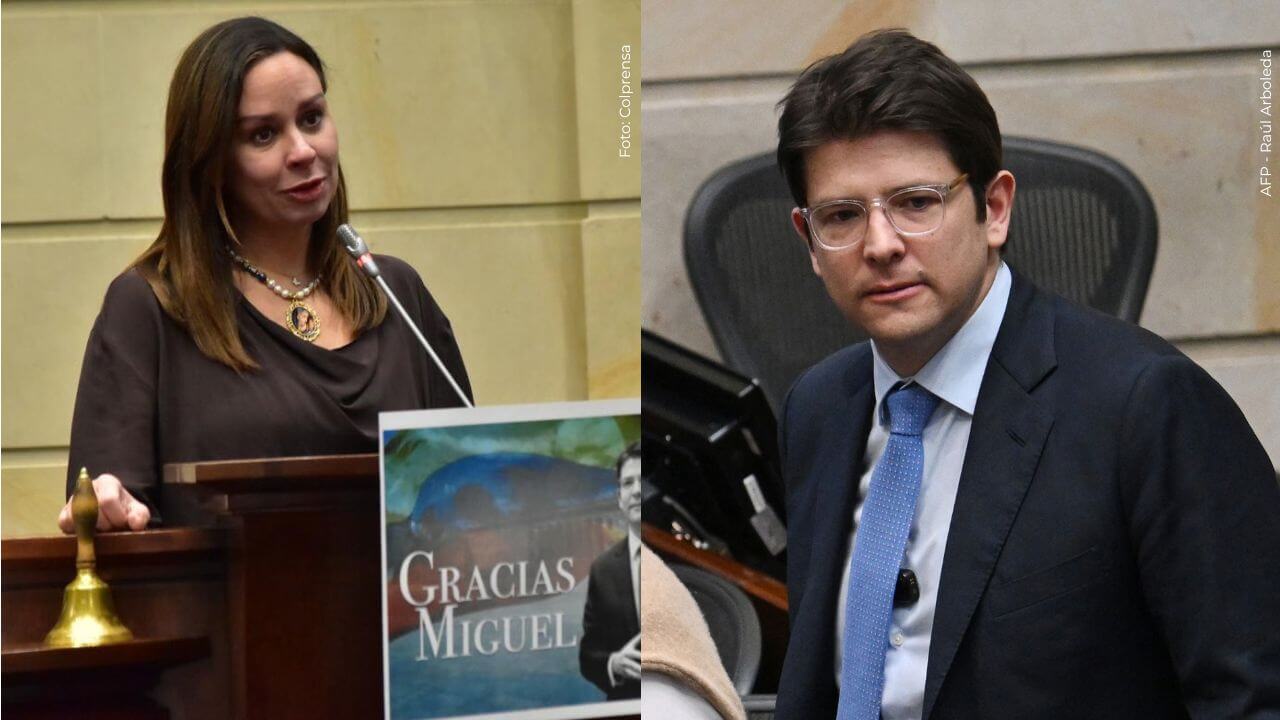 La viuda de Miguel Uribe Turbay, María Claudia Tarazona, compartió recuerdos junto a él.