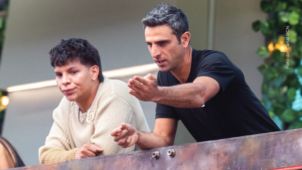 Farah le reclamó a Emiro Navarro en MasterChef y se dijeron las cosas en la cara, ¿hay celos? Farah le reclamó a Emiro Navarro en MasterChef y se dijeron las cosas en la cara, ¿hay celos?