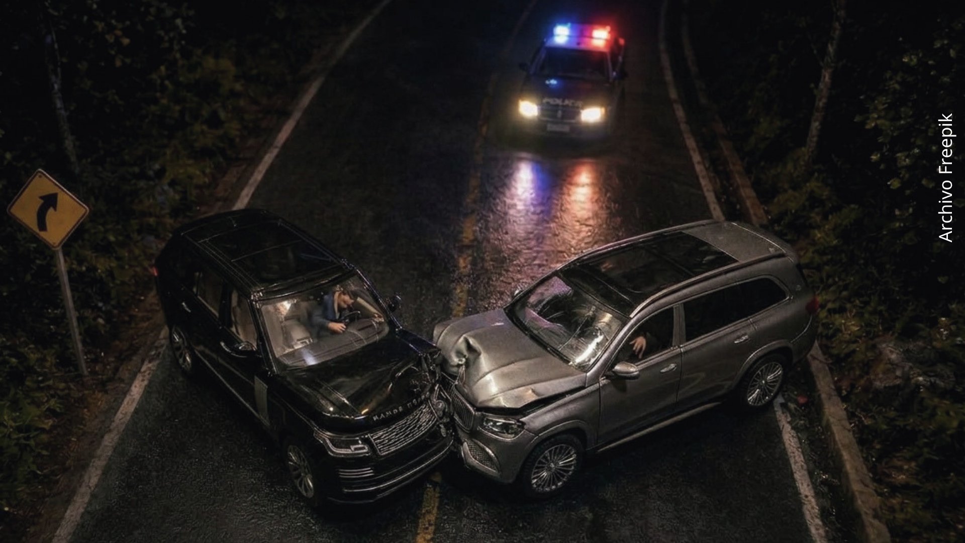 El cantante de música popular 'El Andariego' sufrió accidente de tránsito por microsueño