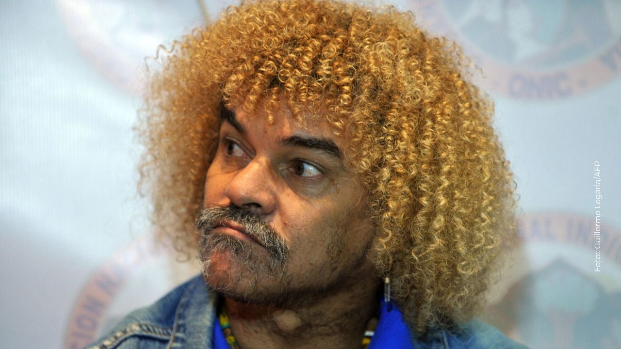 El Pibe Valderrama reveló que no se quitó su cabellera.