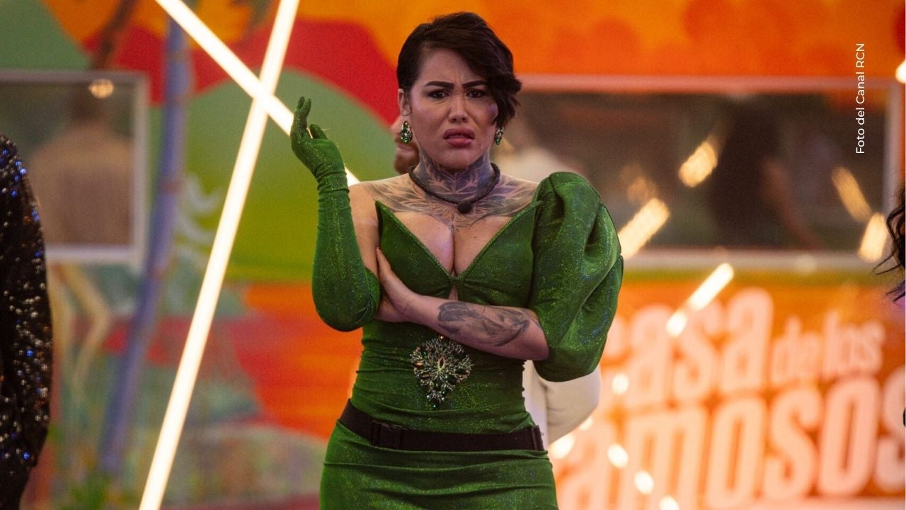Yina Calderón se adelantó a Halloween y causó terror en Bogotá