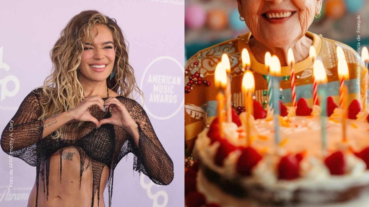 La abuelita que apareció en un video de Karol G cumplió 92 años: así festejó su día especial