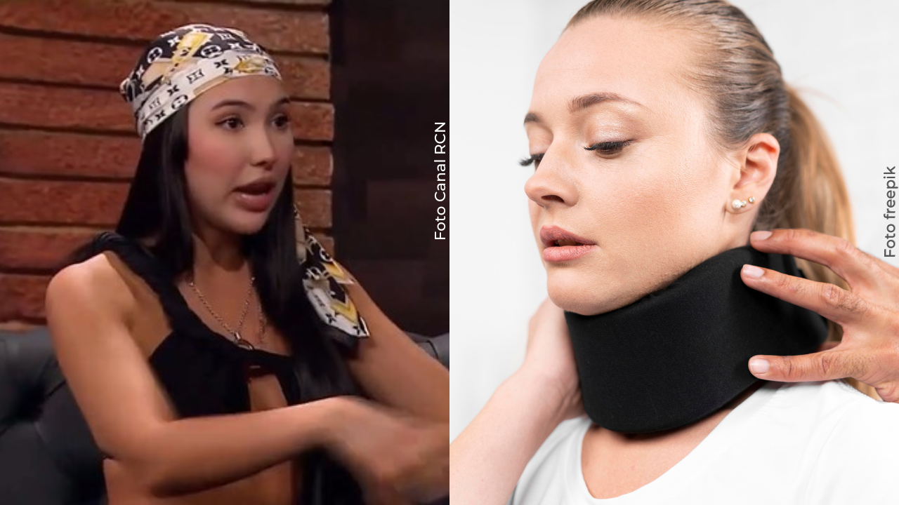1. Aida Victoria Merlano reapareció tras su ausencia en redes y sorprendió al mostrar su cuello ortopédico