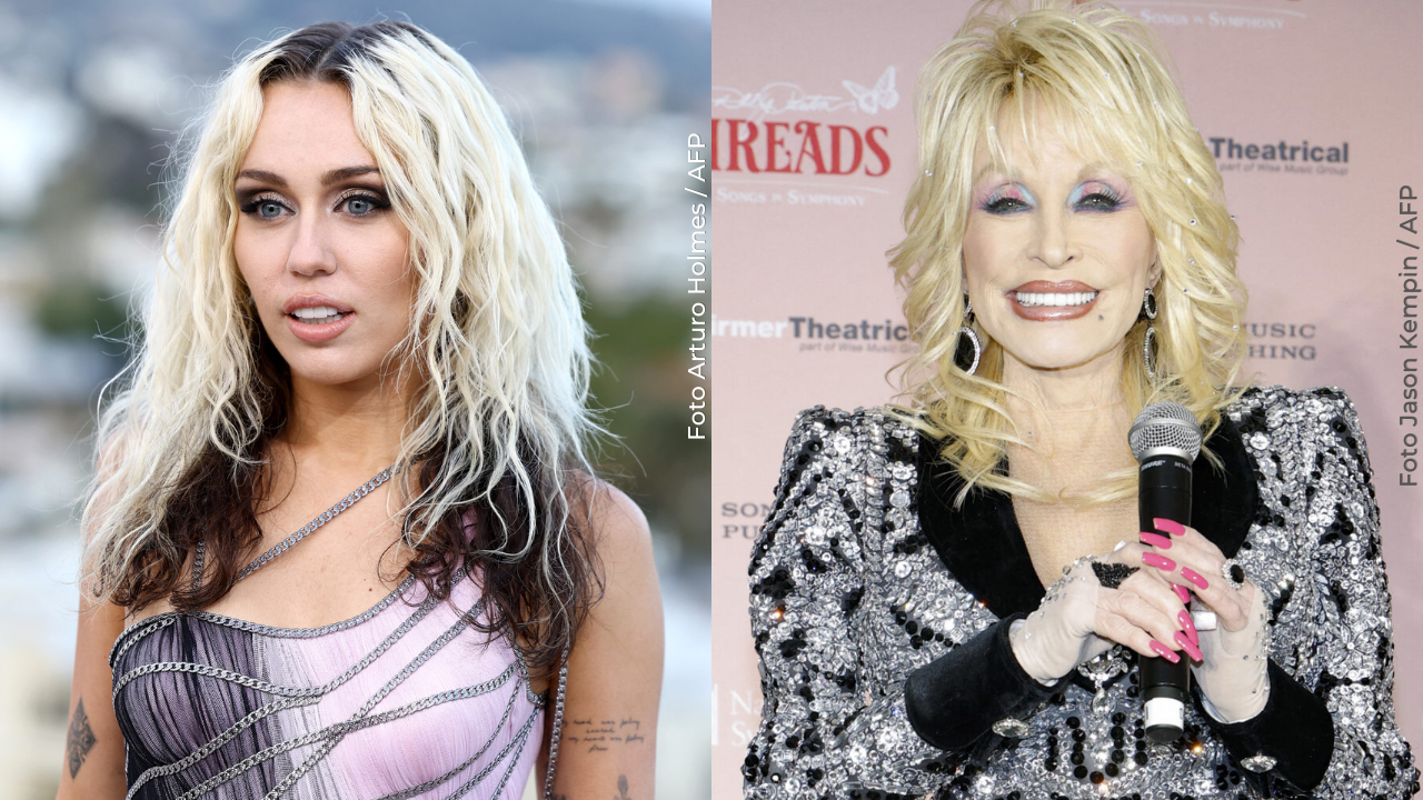 Miley Cyrus se quebró en pleno concierto al contar cómo sintió la presencia de Dolly Parton