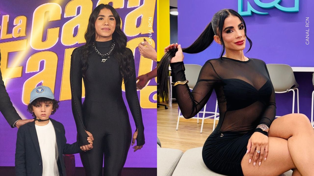 karina garcia y sus dos hijos isabella y valentino