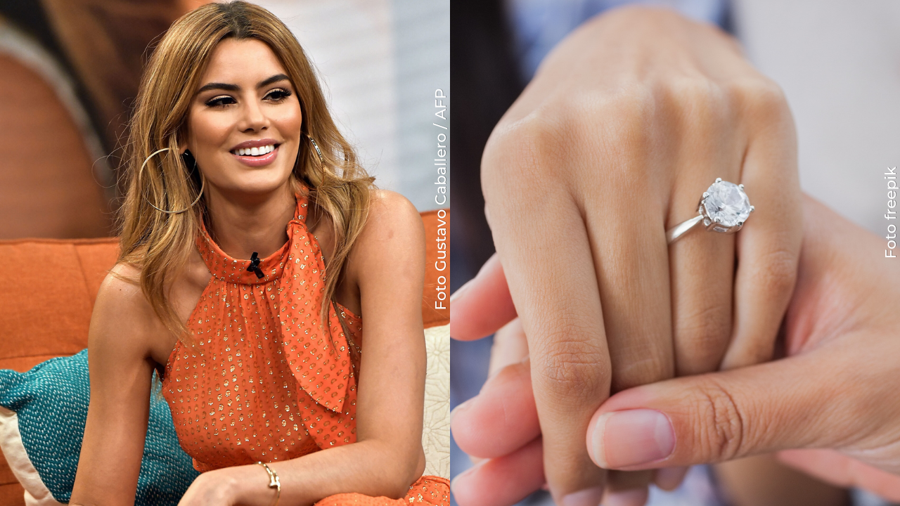 1. El lujoso anillo de Ariadna Gutiérrez que aumentó los rumores sobre su boda en Cartagena