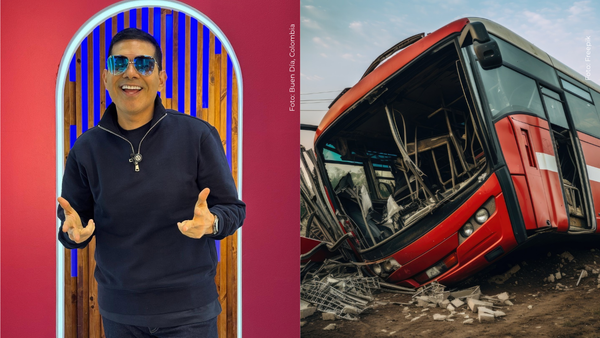 Reconocido cantante colombiano tuvo un accidente de tránsito: así reaccionó Peter Manjarrés Reconocido cantante colombiano tuvo un accidente de tránsito: así reaccionó Peter Manjarrés