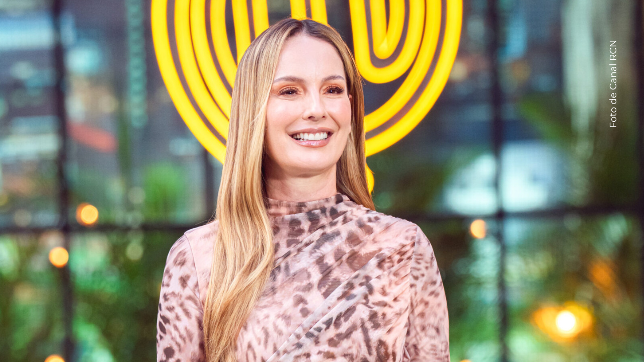 Claudia Bahamón sorprendió con confesión sobre MasterChef Celebrity.