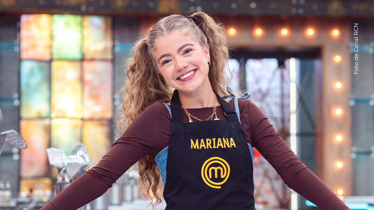 Mariana Mozo fue eliminada de MasterChef Celebrity.